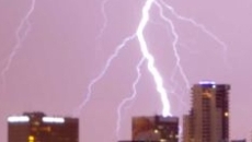 Lightning strike