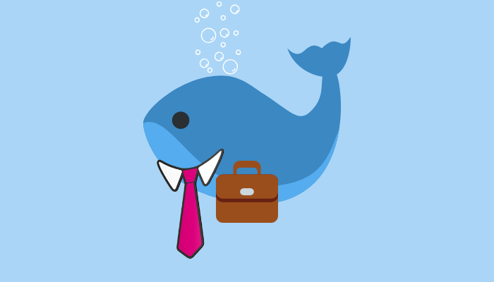 What is a whaling phishing attack