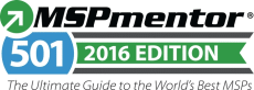 Computer One wins MSP501 Award - Winner's logo