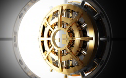 Security-as-a-Service. An illustration of a digital data room used for safe transaction of personal information